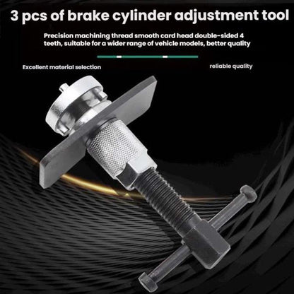RUICHI 3 In 1 Brake Pump Adjustment Tool Disc Brake Adjustment Tool(Black) - Hand Tool Sets by RUICHI | Online Shopping UK | buy2fix