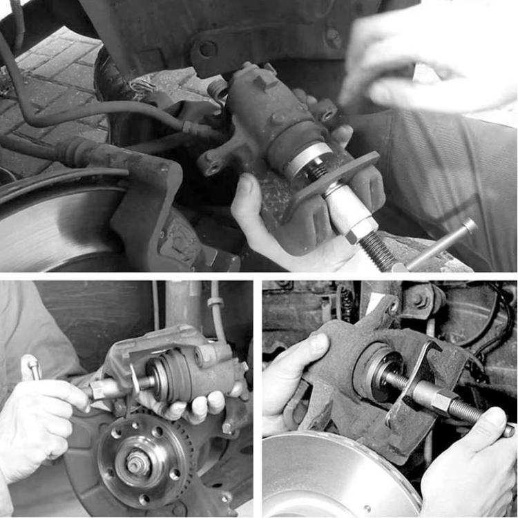 RUICHI 3 In 1 Brake Pump Adjustment Tool Disc Brake Adjustment Tool(Black) - Hand Tool Sets by RUICHI | Online Shopping UK | buy2fix