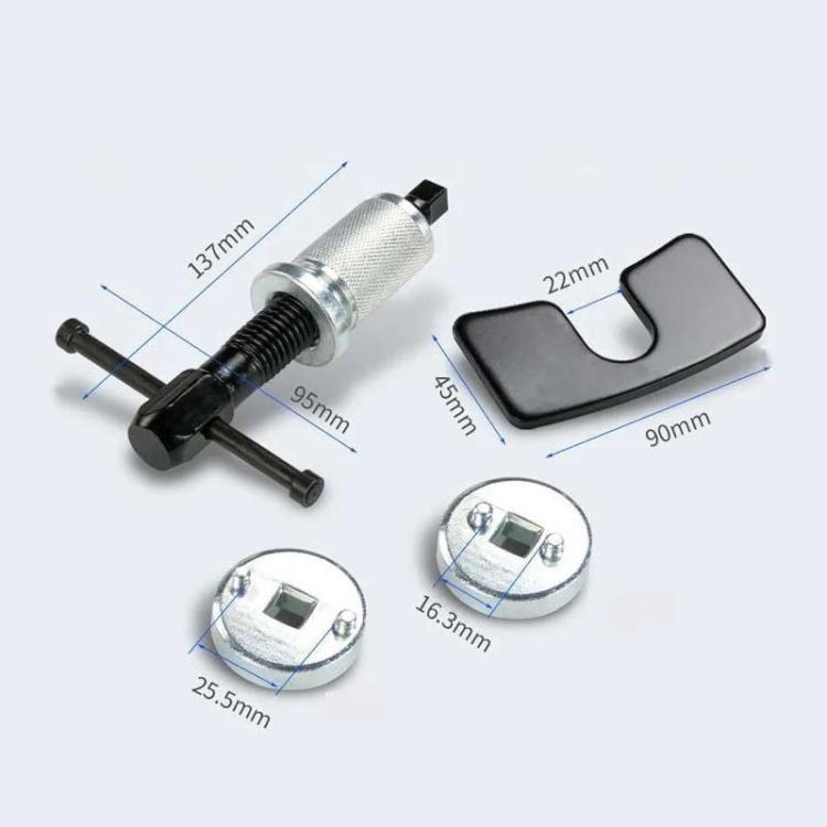 RUICHI 3 In 1 Brake Pump Adjustment Tool Disc Brake Adjustment Tool(Black) - Hand Tool Sets by RUICHI | Online Shopping UK | buy2fix