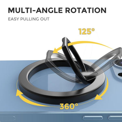 AhaStyle WG82 MagSafe Magnetic Suction Mount Zinc Alloy Ring Mount(Rose Gold) - Ring Holder by AhaStyle | Online Shopping UK | buy2fix