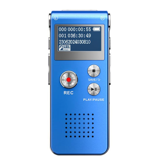 High-Definition Noise Reduction Control Ultra-Long Standby Conference Recorder, Size: 8GB(Royal Blue)