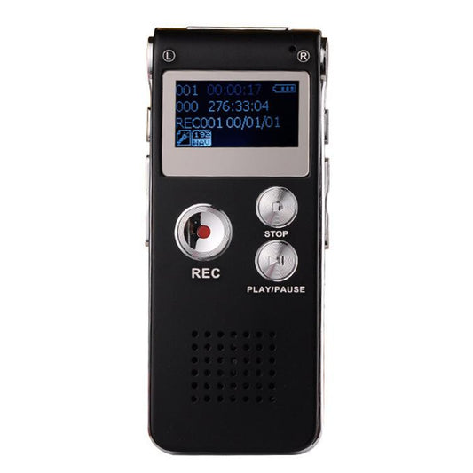 High-Definition Noise Reduction Control Ultra-Long Standby Conference Recorder, Size: 128GB(Black) - Recording Pen by buy2fix | Online Shopping UK | buy2fix