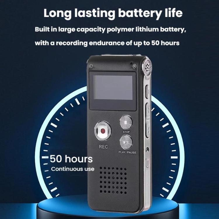 High-Definition Noise Reduction Control Ultra-Long Standby Conference Recorder, Size: 8GB(Royal Blue) - Recording Pen by buy2fix | Online Shopping UK | buy2fix