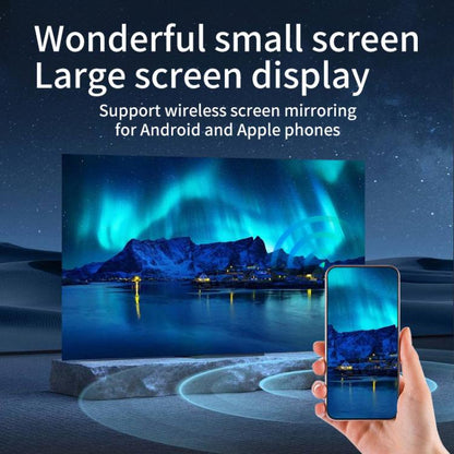 K300 Home 1080P Wireless Projector Mini 4K HD Smart Projector US Plug(White) - Mini Projector by buy2fix | Online Shopping UK | buy2fix