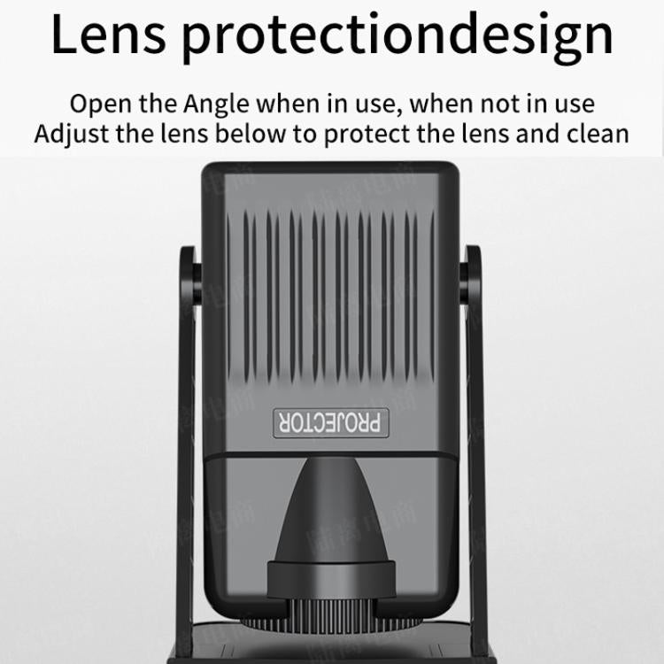 K300 Home 1080P Wireless Projector Mini 4K HD Smart Projector EU Plug(White) - Mini Projector by buy2fix | Online Shopping UK | buy2fix