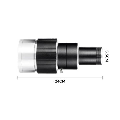 Adjustable Focus DIY Optical Snoot for Bowens Mount Flash Conical Lens Photography Light Modifier 35 Templates Kit - Stand Bracket by buy2fix | Online Shopping UK | buy2fix