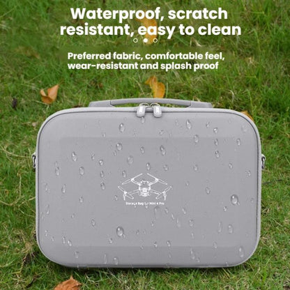 For DJI MINI 4 PRO BRDRC Remote Control Accessories Storage Handbag(Gray) - Carry Cases & Bags by BRDRC | Online Shopping UK | buy2fix