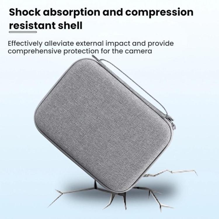 For Insta360 GO3 BRDRC Protection Portable Storage Bag(Gray) - Case & Bags by BRDRC | Online Shopping UK | buy2fix