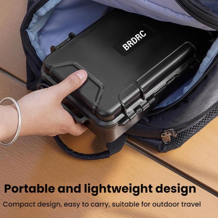 For DJI OSMO POCKET 3 BRDRC Portable Storage Safety Carrying Case(Black) - Case & Bags by BRDRC | Online Shopping UK | buy2fix