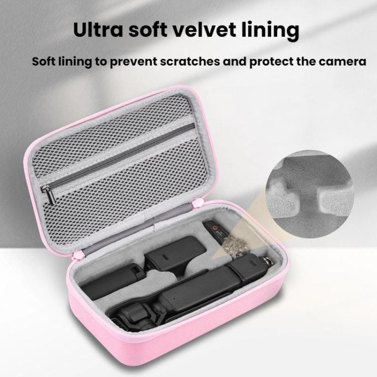 For DJI OSMO POCKET 3 BRDRC Portable Handheld Storage Bag(Pink) - Case & Bags by BRDRC | Online Shopping UK | buy2fix