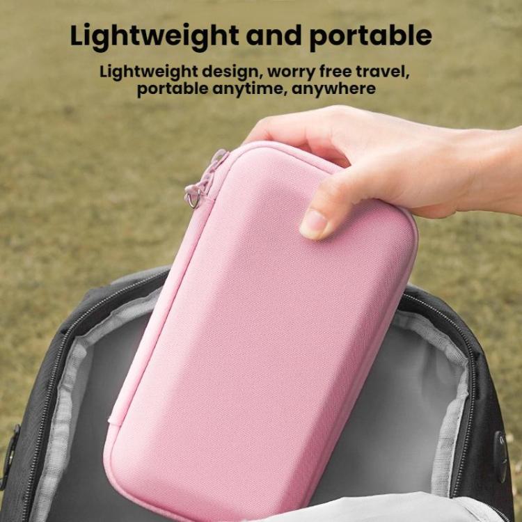 For DJI OSMO POCKET 3 BRDRC Portable Handheld Storage Bag(Pink) - Case & Bags by BRDRC | Online Shopping UK | buy2fix