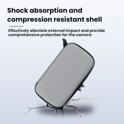 For Insta360 GO3 BRDRC Accessories Portable Storage Bag(Gray) - Case & Bags by BRDRC | Online Shopping UK | buy2fix