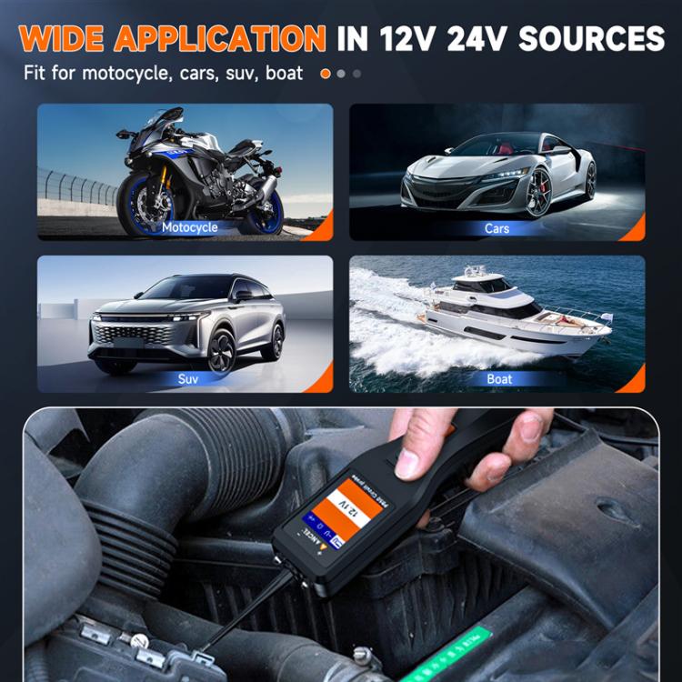 ANCEL 12/24V Automobile Battery Circuit Probe Tester - Electronic Test by ANCEL | Online Shopping UK | buy2fix