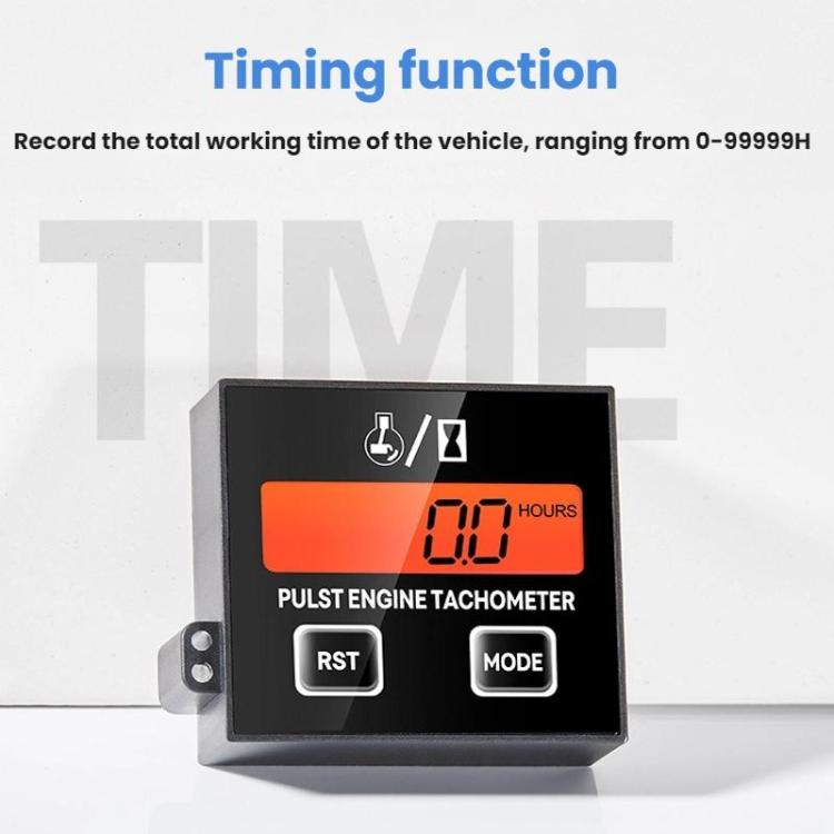 Chain Saw Tachometer Lawn Mower Gasoline Engine Speedometer(ZSB-03BL) - Electrical System by buy2fix | Online Shopping UK | buy2fix