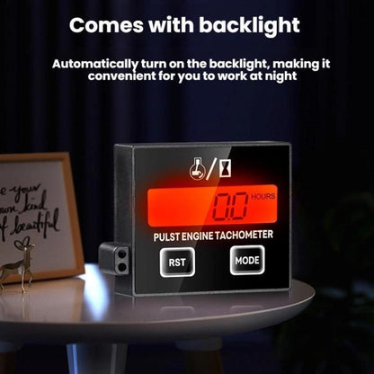 Chain Saw Tachometer Lawn Mower Gasoline Engine Speedometer(ZSB-03BL) - Electrical System by buy2fix | Online Shopping UK | buy2fix