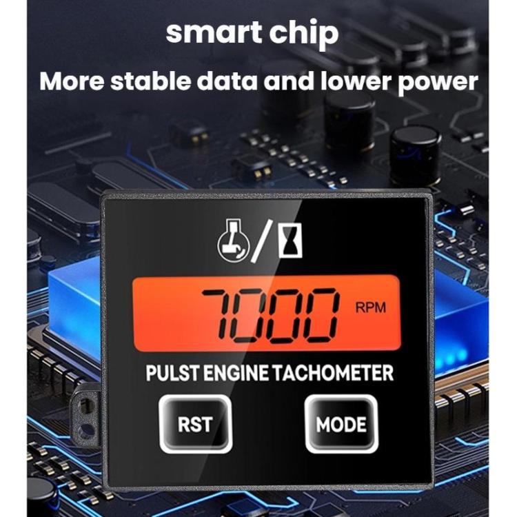 Chain Saw Tachometer Lawn Mower Gasoline Engine Speedometer(ZSB-03BL) - Electrical System by buy2fix | Online Shopping UK | buy2fix