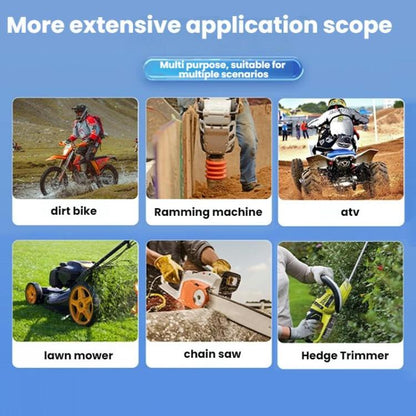 Chain Saw Tachometer Lawn Mower Gasoline Engine Speedometer(ZSB-03BL) - Electrical System by buy2fix | Online Shopping UK | buy2fix