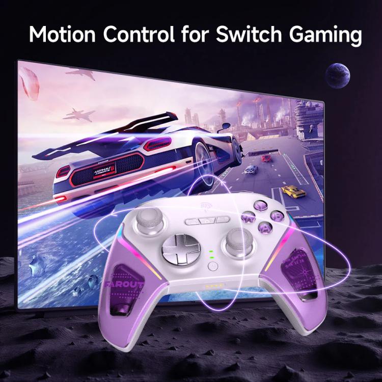 EasySMX D10 Wireless Gaming Controller with Dual-Mode Triggers & TMR Hall Effect Joysticks Charging Dock for PC/Switch/Phone/Steam(Green) - Gamepads by EasySMX | Online Shopping UK | buy2fix