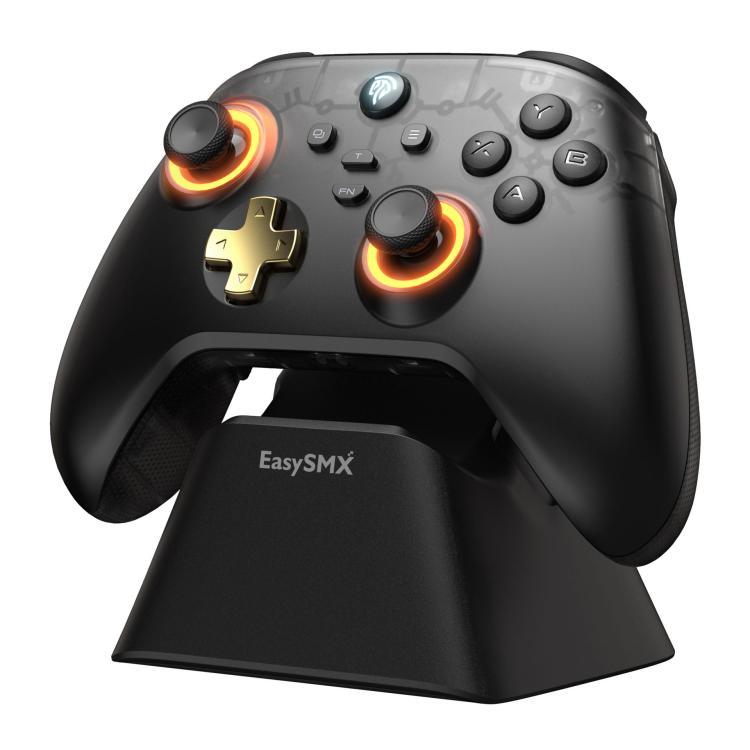 EasySMX D05 Tri-mode Wireless Gaming Controller for PC/Switch/Steam Deck/TV/Phone with Charging Dock(Black) - Gamepads by EasySMX | Online Shopping UK | buy2fix