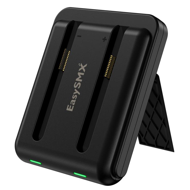 For Nintendo Switch 2 Joy-Con EasySMX Charging Dock with Adjustable Kickstand Dual Controller Charger Station(Black) - Charger & Power by EasySMX | Online Shopping UK | buy2fix