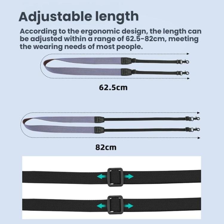 For DJI MINI 3/4 PRO/MAVIC 3 Classic BRDRC Screen Remote Control Strap(Gray/Brown) - Other by BRDRC | Online Shopping UK | buy2fix