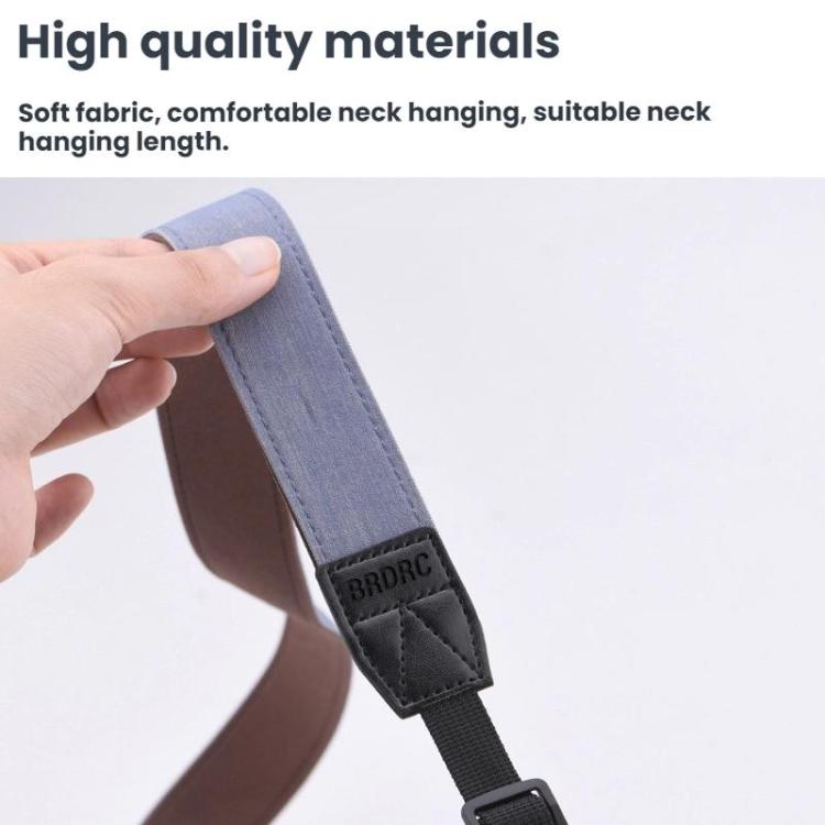 For DJI MINI 3/4 PRO/MAVIC 3 Classic BRDRC Screen Remote Control Strap(Gray/Brown) - Other by BRDRC | Online Shopping UK | buy2fix