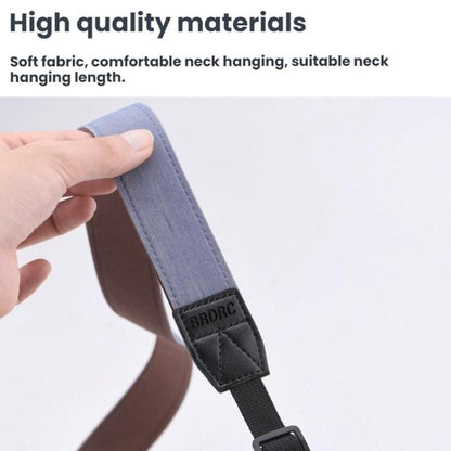 For DJI MINI 3/4 PRO/MAVIC 3 Classic BRDRC Screen Remote Control Strap(Gray/Brown) - Other by BRDRC | Online Shopping UK | buy2fix