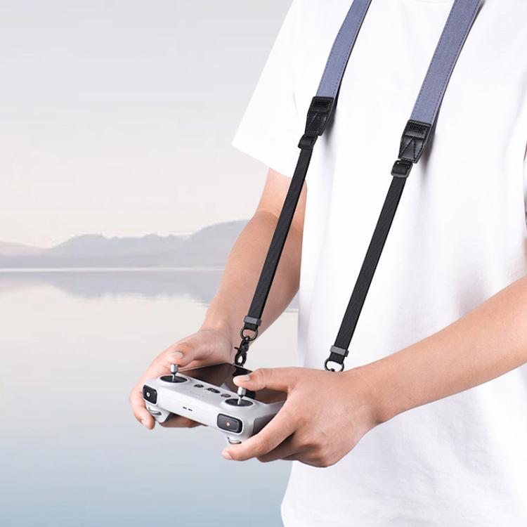 For DJI MINI 3/4 PRO/MAVIC 3 Classic BRDRC Screen Remote Control Strap(Gray/Brown) - Other by BRDRC | Online Shopping UK | buy2fix