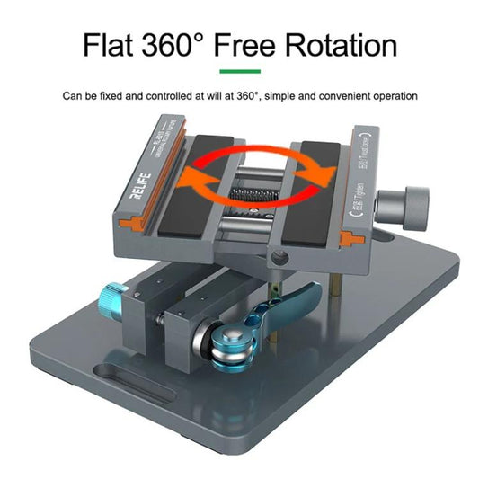 RELIFE RL-601S Mobile Phone Repair Screen Mainboard Removing Back Cover Glass Fixed Rotating Fixture - Repair Fixture by RELIFE | Online Shopping UK | buy2fix