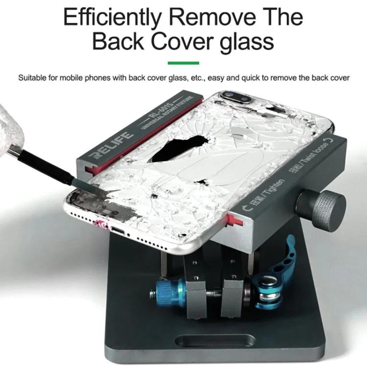 RELIFE RL-601S Mobile Phone Repair Screen Mainboard Removing Back Cover Glass Fixed Rotating Fixture - Repair Fixture by RELIFE | Online Shopping UK | buy2fix