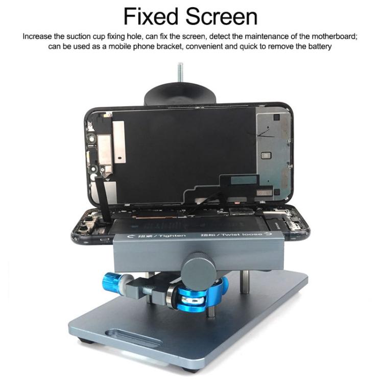 RELIFE RL-601S Plus 2 In 1 Split Screen Rotating Mobile Phone Repair Fixture Multifunctional Rotating Clamp - Repair Fixture by RELIFE | Online Shopping UK | buy2fix