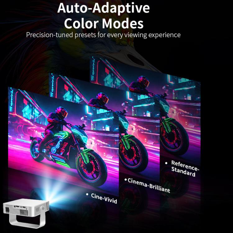 360 Degree Wireless Micro Android Projector(UK Plug) - LED Projector by buy2fix | Online Shopping UK | buy2fix