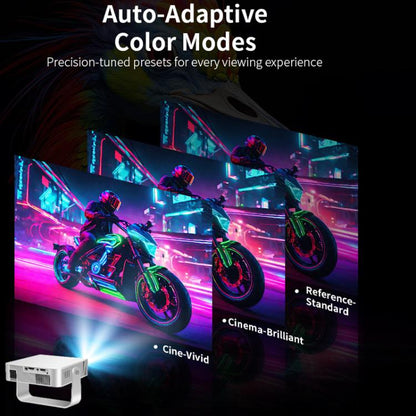 360 Degree Wireless Micro Android Projector(UK Plug) - LED Projector by buy2fix | Online Shopping UK | buy2fix