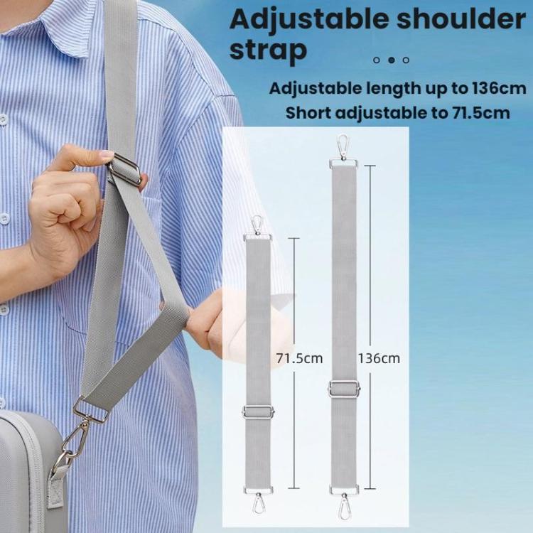 For DJI Neo BRDRC Portable Drone Accessories Protection Storage Bag(Gray) - Cases & Bags by BRDRC | Online Shopping UK | buy2fix