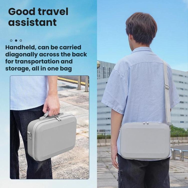 For DJI Neo BRDRC Portable Drone Accessories Protection Storage Bag(Gray) - Cases & Bags by BRDRC | Online Shopping UK | buy2fix