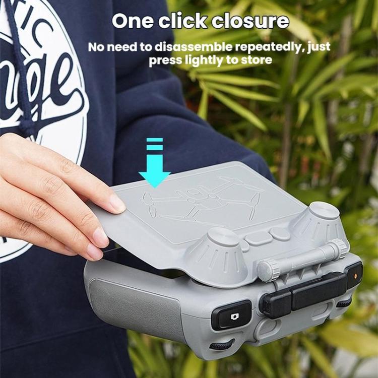 For DJI MINI 4 PRO/AIR 3S BRDRC RC2 Remote Control Hood(Gray) - Other by BRDRC | Online Shopping UK | buy2fix