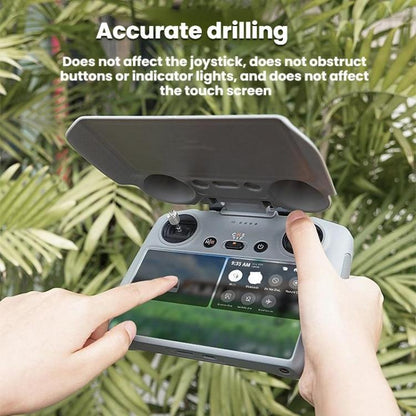 For DJI MINI 4 PRO/AIR 3S BRDRC RC2 Remote Control Hood(Gray) - Other by BRDRC | Online Shopping UK | buy2fix