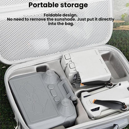 For DJI MINI 4 PRO/AIR 3S BRDRC RC2 Remote Control Hood(Gray) - Other by BRDRC | Online Shopping UK | buy2fix