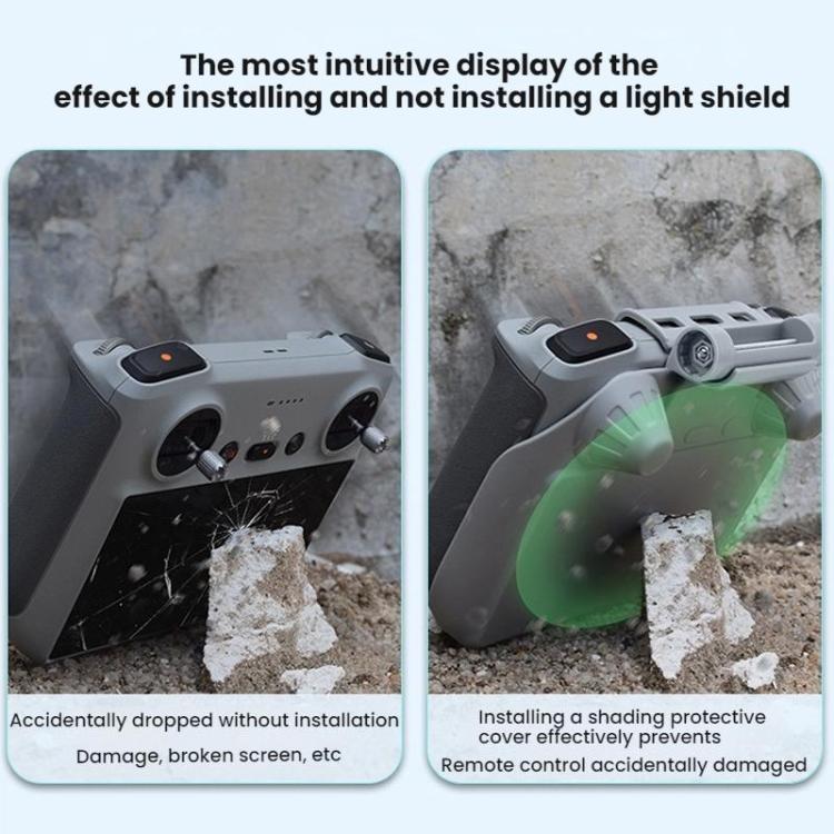 For DJI Mavic Air 2/Mavic 3 Pro BRDRC Remote Control Hood + Hanging Belt(2pcs /Set) - Other by BRDRC | Online Shopping UK | buy2fix