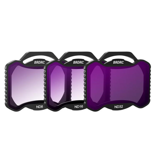 For DJI Avata 2 BRDRC Aluminum Frame Filter Accessories, Specification: ND8+ND16+ND32