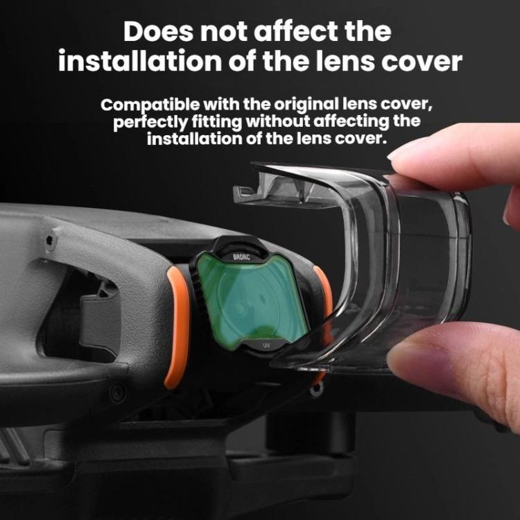For DJI Avata 2 BRDRC Aluminum Frame Filter Accessories, Specification: UV+CPL+ND16 - Lens Filter by BRDRC | Online Shopping UK | buy2fix