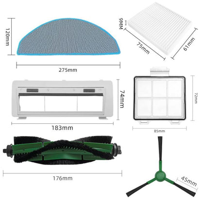 Primary Filter For iRobot Roomba Combo Y0110/Q0120/Y0140/Q011 Robot Vacuum & Mop Replacement Parts - For iRobot Accessories by buy2fix | Online Shopping UK | buy2fix