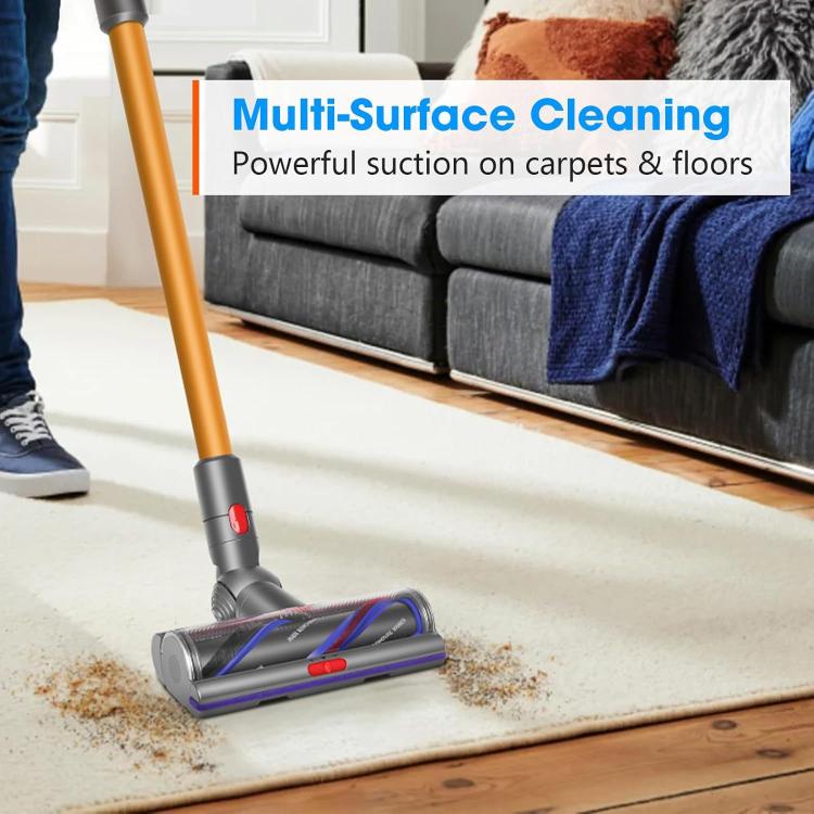 100W High-Torque Brush Head For Dyson V7/V8/V10/V11/V15 Vacuum Cleaner Adjustable Suction Power - For Dyson Accessories by buy2fix | Online Shopping UK | buy2fix