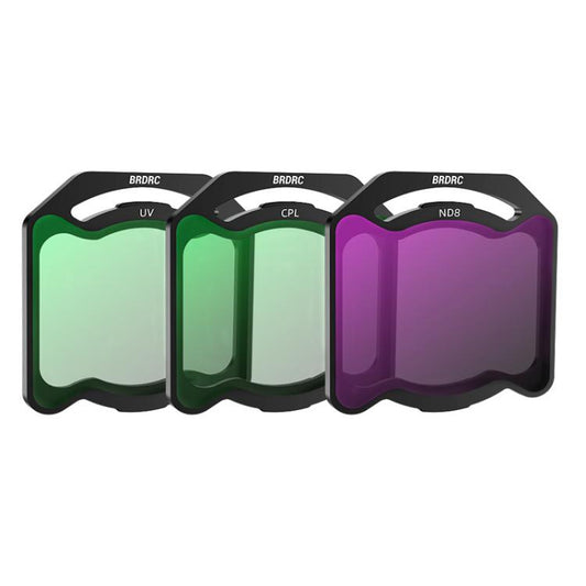 For DJI O4 Air Unit Pro BRDRC Filter Accessories, Specification: UV+CPL+ND16 - Spark Lens Filter by BRDRC | Online Shopping UK | buy2fix