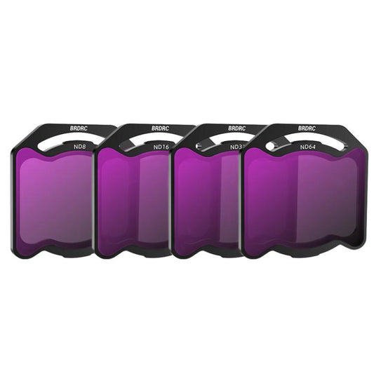 For DJI O4 Air Unit Pro BRDRC Filter Accessories, Specification: ND8+ND16+ND32+ND64 - Spark Lens Filter by BRDRC | Online Shopping UK | buy2fix