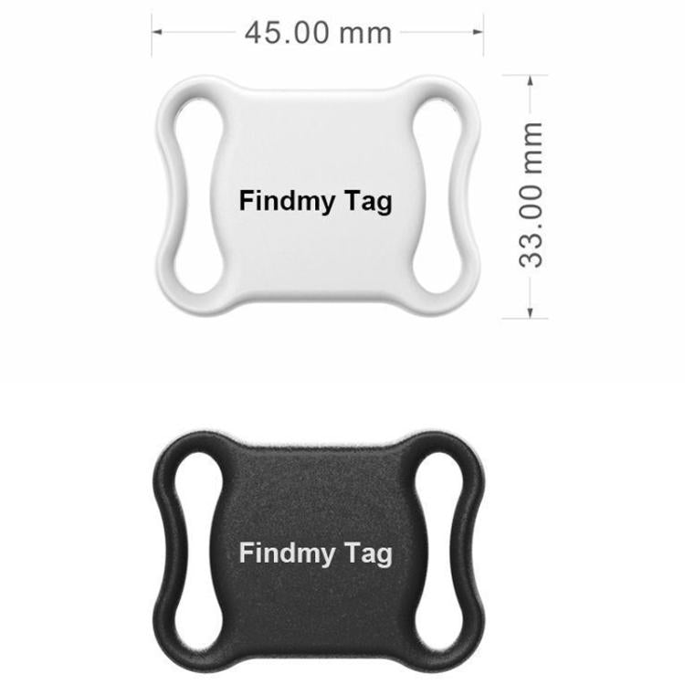 GPS Tracker For Cats & Dogs Global Real-Time Tracking Collar Anti-Loss Waterproof Pet Locator Compatible Findmytag APP(Black) - Personal Tracker by buy2fix | Online Shopping UK | buy2fix