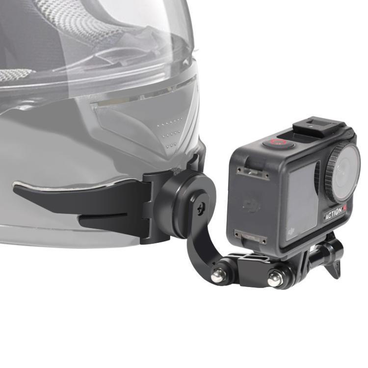 360-degree Rotatable Helmet Chin Mount for GoPro HERO/Insta360/DJI Osmo Action POV Camera Mount - Helmet Mount by buy2fix | Online Shopping UK | buy2fix