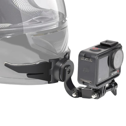 360-degree Rotatable Helmet Chin Mount for GoPro HERO/Insta360/DJI Osmo Action POV Camera Mount - Helmet Mount by buy2fix | Online Shopping UK | buy2fix