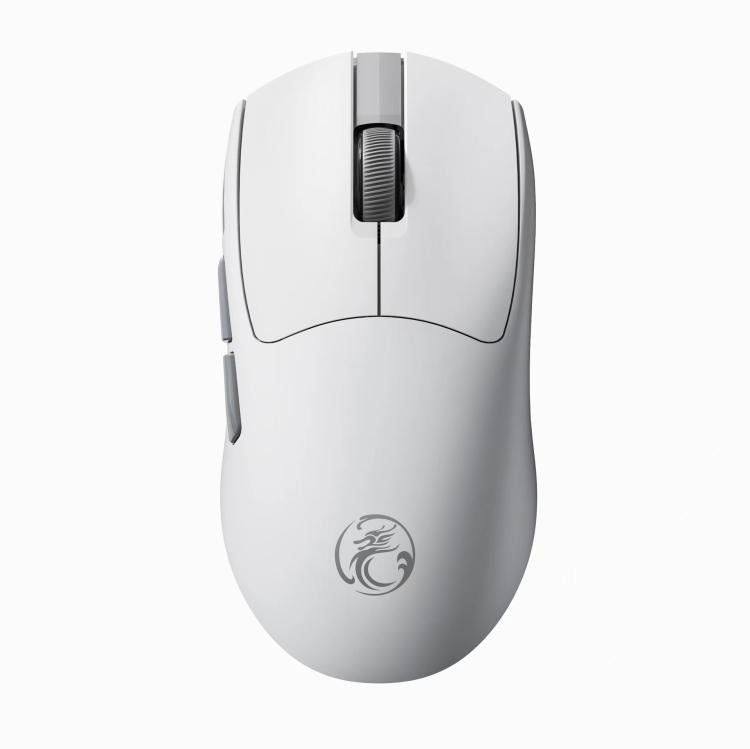 iMICE G900 6 Keys 12800DPI Gaming Mouse Rechargeable Tri-Ode Wireless Mouse(White) - Wireless Mice by iMICE | Online Shopping UK | buy2fix