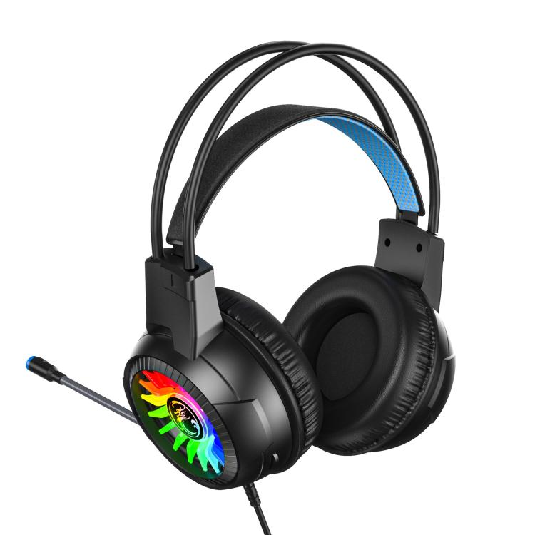 iMICE HD-490 Colorful Light 3.5mm Glowing Headphones Computer Esports Wired Gaming Headset With Microphone - Multimedia Headset by iMICE | Online Shopping UK | buy2fix